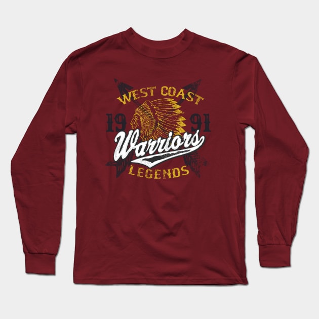 Wesss Coast Long Sleeve T-Shirt by spicoli13